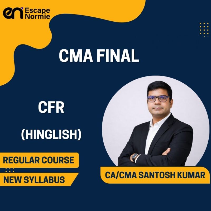 CA/CMA Santosh Kumar (CFR-Regular-Hinglish)