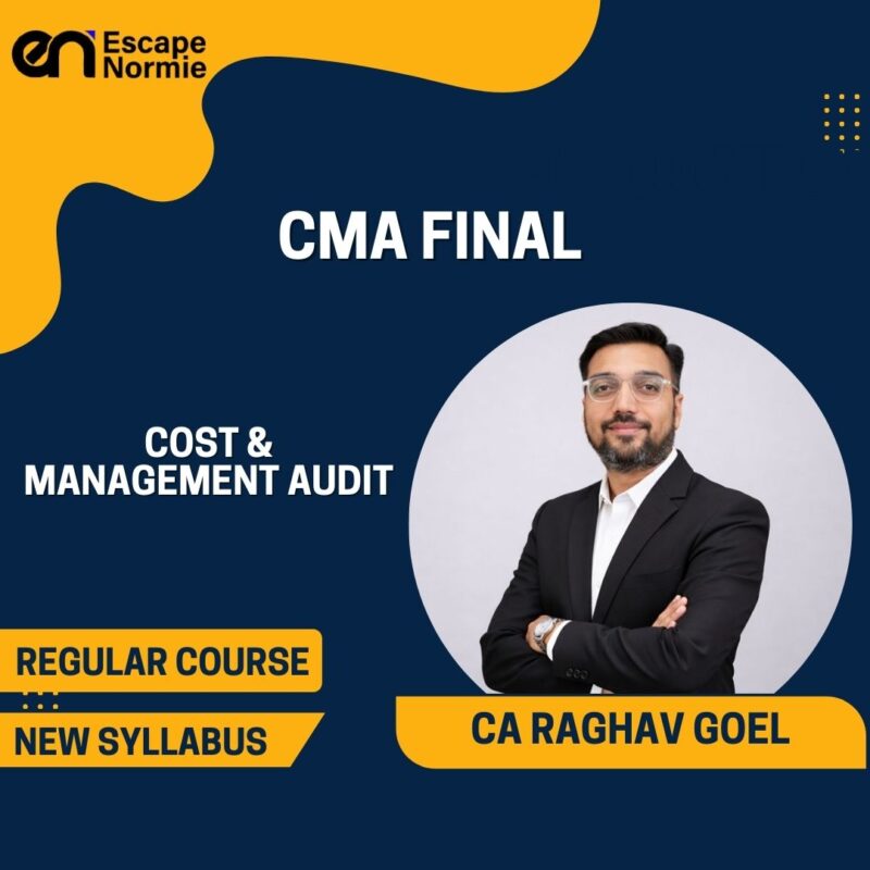 CA Raghav Goel (Cost & Management Audit-Regular-Hindi-English Mix)