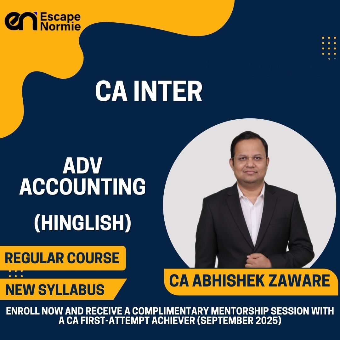 CA Intermediate-CA Abhishek Zaware-AA(Live+Recorded lectures)
