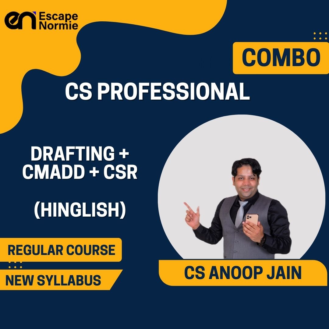 Drafting + CMADD + CSR