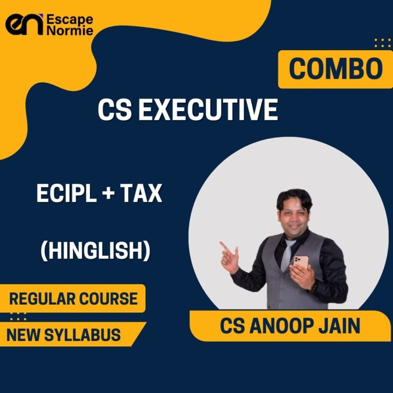 Combo-CS Executive- ECIPL & Tax-Regular-Hinglish